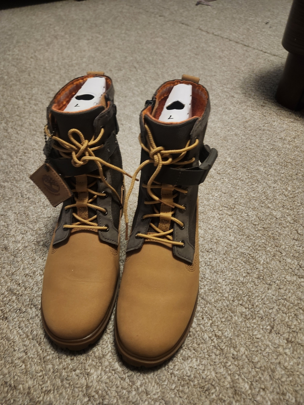 Timberland Jayne Fabric and Leather Waterproof Side Zip Boot - Picture 2 of 5